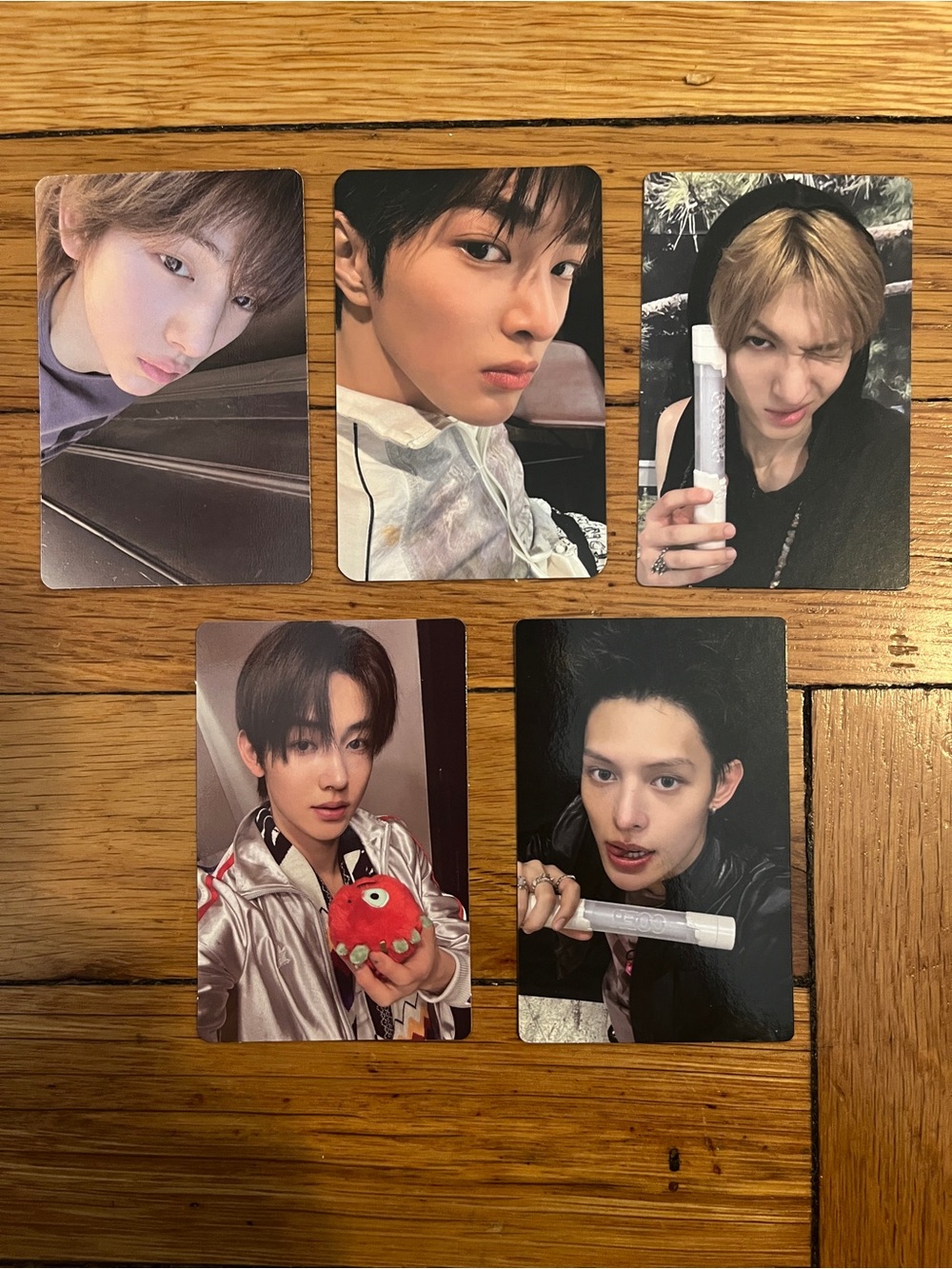 Set of 5 OFFICIAL Cortis photocards - Keonho, Songhyeon, Juhoon, James, Martin